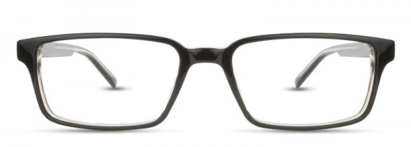 Michael Ryen MR-217 Eyeglasses, 2 - Black / Crystal