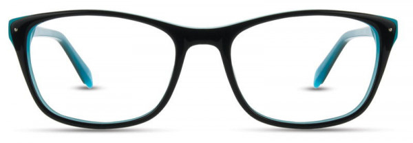 Cinzia Designs CIN-5039 Eyeglasses, 3 - Black / Teal