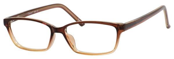 Enhance EN3924 Eyeglasses, Brown Fade