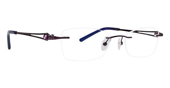 Totally Rimless TR 228 Eyeglasses, AMT Amethyst