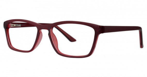 Modern Optical TELLTALE Eyeglasses, Burgundy