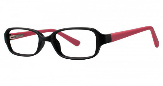 Modern Optical LAUGH Eyeglasses, Black/Pink Matte