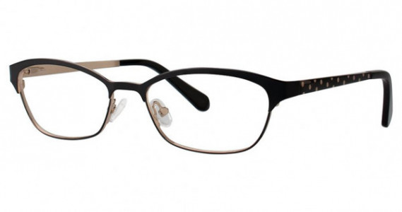 Genevieve Irresistible Eyeglasses, black/gold