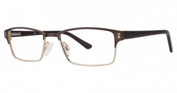 U Rock HALFPIPE Eyeglasses, Matte Brown/Gold