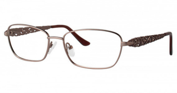 Genevieve DIVINITY Eyeglasses, Brown
