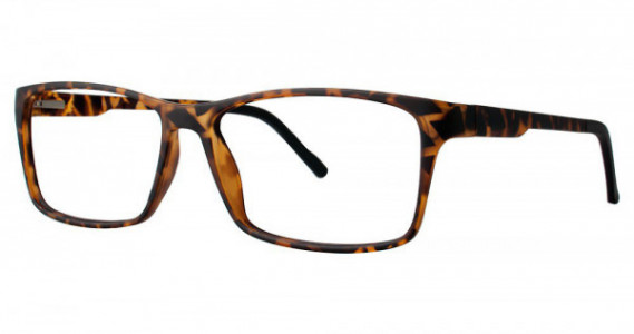 Big Mens Eyewear Club BIG TARGET Eyeglasses, Tortoise Matte