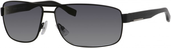 HUGO BOSS Black BOSS 0668/S Sunglasses, 010G Matte Black Black