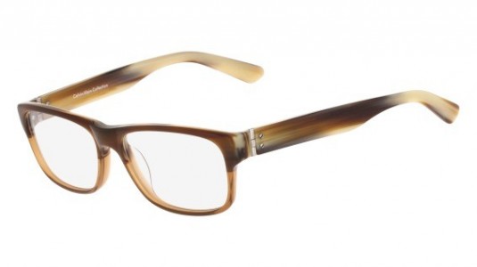 Calvin Klein CK8516 Eyeglasses, (205) BROWN HORN