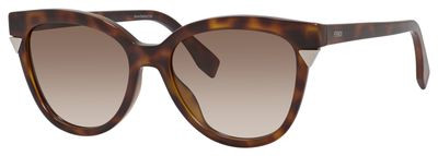 Fendi Ff 0125/S Sunglasses, 0MQL(DB) Havana