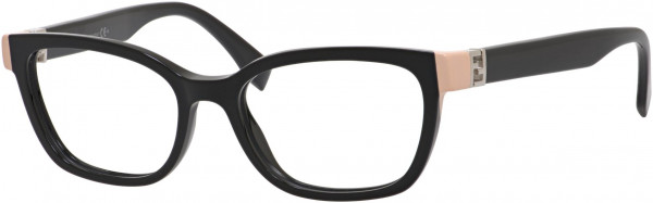 Fendi FF 0130 Eyeglasses, 029A Shiny Black