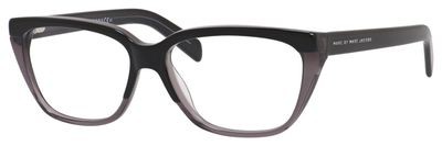 Marc by Marc Jacobs MMJ 646 Eyeglasses, 0J1H(00) Black Transparent Gray