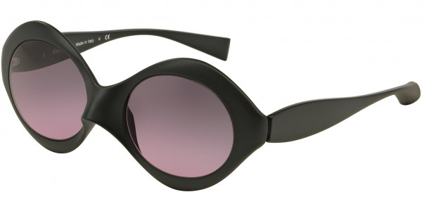 Alain Mikli A05017 Sunglasses, B10190 MATT BLK + VIOLET GRAD (BLACK)