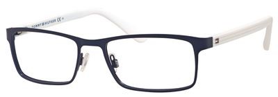 Tommy Hilfiger T_hilfiger 1326 Eyeglasses, 002F(00) Blue White