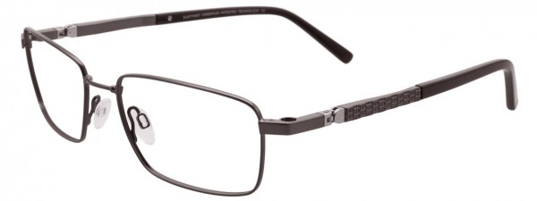 EasyTwist CT231 Eyeglasses, SATIN DARK GREY AND BLACK