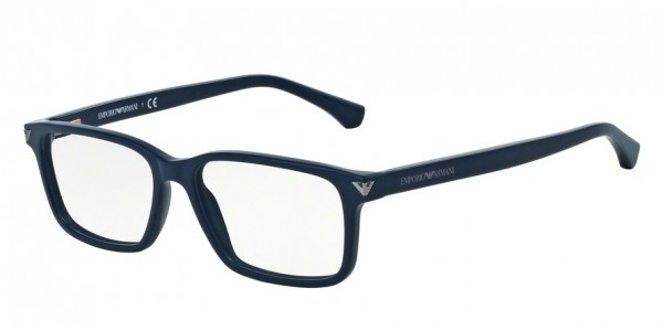 Emporio Armani EA3072 Eyeglasses, 5452 MATTE BLUE (BLUE)