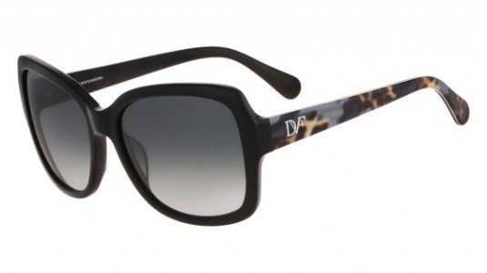 Diane Von Furstenberg DVF603S TALLYANNE Sunglasses, (001) BLACK