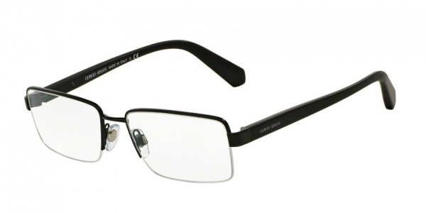 Giorgio Armani AR5053 Eyeglasses, 3001 MATTE BLACK (BLACK)