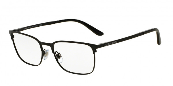 Giorgio Armani AR5054 Eyeglasses, 3001 MATTE BLACK (BLACK)