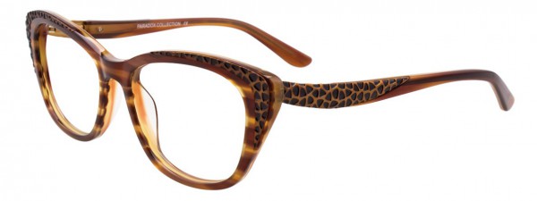 Takumi P5012 Eyeglasses, MARBLED BROWN AND BROWN AND BLACK