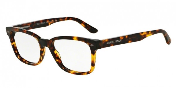 Giorgio Armani AR7090 Eyeglasses, 5092 YELLOW HAVANA (YELLOW)
