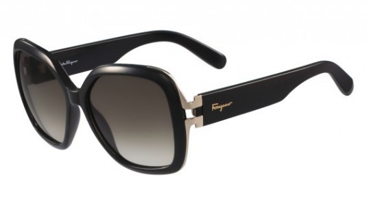 Ferragamo SF781S Sunglasses, (001) BLACK