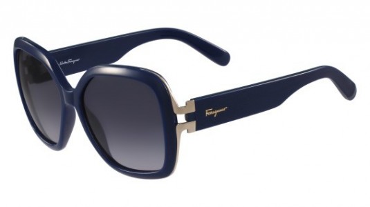 Ferragamo SF781S Sunglasses, (414) BLUE