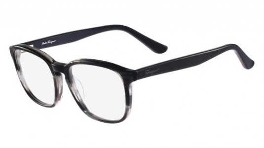 Ferragamo SF2739 Eyeglasses, (003) STRIPED GREY