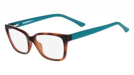 Marchon M-ROMA Eyeglasses, (215) TORTOISE