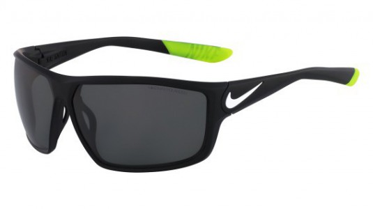 Nike NIKE IGNITION P AF EV0909 Sunglasses, 010 MT BLACK/WHITE/GREY POLAR LENS
