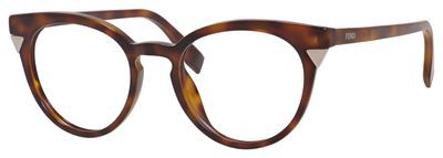 Fendi Ff 0127 Eyeglasses, 0MQL(00) Havana