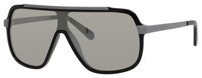 Marc Jacobs Marc Jacobs 593/S Sunglasses, 0KKO(SS) Black Gray Rubber