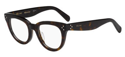 Celine Celine 41379 Eyeglasses, 0086(00) Dark Havana