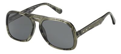 Marc Jacobs Marc Jacobs 626/S Sunglasses, 0KTF(P9) Striped Gray
