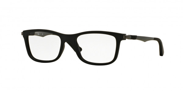 Ray-Ban Junior RY1549 Eyeglasses, 3633 MATTE BLACK (BLACK)