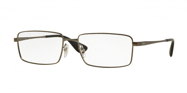Ray-Ban Optical RX6337M Eyeglasses, 2620 MATTE GUNMETAL (BLUE)