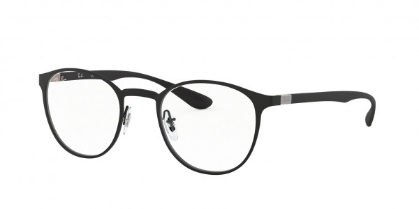 Ray-Ban Optical RX6355 Eyeglasses, 2503 MATTE BLACK (BLACK)