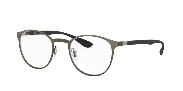 Ray-Ban Optical RX6355 Eyeglasses, 2620 MATTE GUNMETAL (GREY)