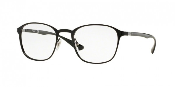Ray-Ban Optical RX6357 Eyeglasses, 2509 BLACK (BLACK)