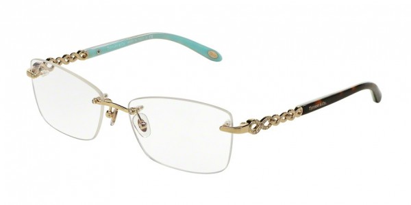 Tiffany & Co. TF1117B Eyeglasses, 6021 PALE GOLD (GOLD)
