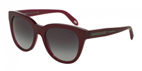 Tiffany & Co. TF4112F Sunglasses, 81733C PEARL PLUM (BORDEAUX)