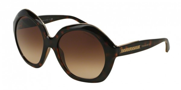 Tiffany & Co. TF4116 Sunglasses, 80153B DARK HAVANA (HAVANA)
