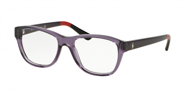 Polo PH2148 Eyeglasses, 5575 SHINY CRISTAL PURPLE (PURPLE/REDDISH)