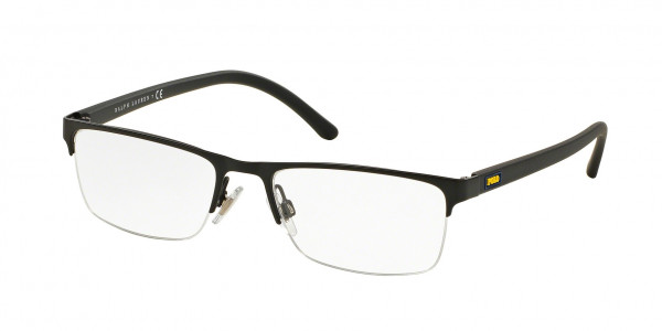 Polo PH1161 Eyeglasses, 9038 MATTE BLACK (BLACK)