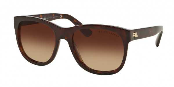 Ralph Lauren RL8141 Sunglasses, 50033B DARK HAVANA (HAVANA)