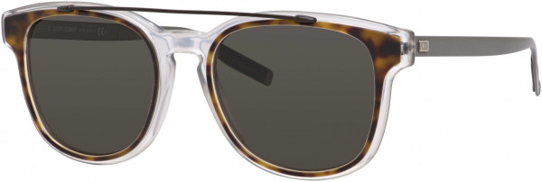Dior Homme BLACKTIE 211S Sunglasses, 0LCQ Havana Crystal Ruthenium
