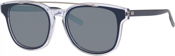 Dior Homme BLACKTIE 211S Sunglasses, 0LCU Blue Crystal Palladium