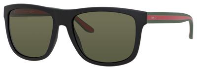 Gucci Gucci 1118/S Sunglasses, 0M1A(1E) Black Green Red
