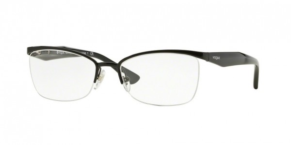 Vogue VO3981 Eyeglasses, 352 BLACK (BLACK)