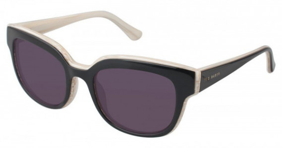 Ted Baker B661 Sunglasses, Black Ivory (BLK)