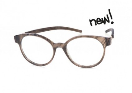 ic! berlin Julia S. Eyeglasses, Brown-Driftwood-Matte